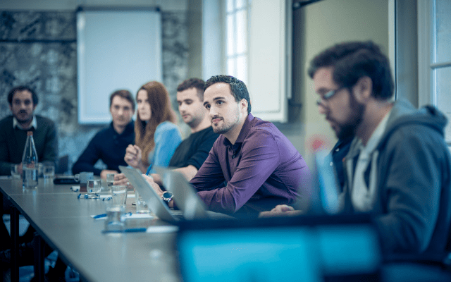 participants à une formation RPA